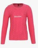 United Colors Of Benetton Pink Sweater Girls