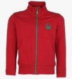 United Colors Of Benetton Red Sweatshirt Boys