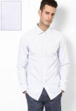 United Colors Of Benetton White Full Sleeve Casual Shirt Men