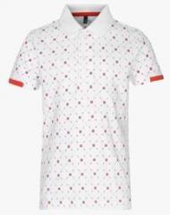 United Colors Of Benetton White Polo Shirt boys