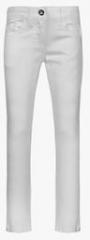 United Colors Of Benetton White Slim Fit Jeans girls