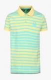 United Colors Of Benetton Yellow Polo T Shirt boys