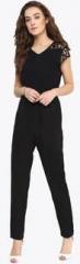 Uptownie Lite Black Solid Jumpsuit women