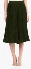 Uptownie Lite Green Solid Culotte women