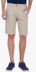 Urban Nomad Beige Solid Shorts men