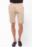 Urban Nomad Solid Beige Shorts Men