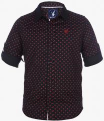 Urban Scottish Red Casual Shirt boys