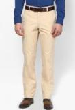 Van Heusen Beige Slim Fit Formal Trouser men