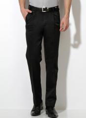 Van Heusen Black Formal Trousers men