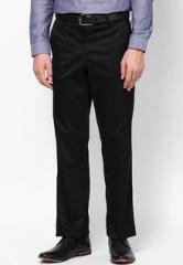 Van Heusen Black Regular Fit Formal Trouser men