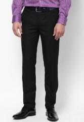 Van Heusen Black Slim Fit Formal Trouser men