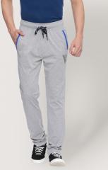 Van Heusen Grey Melange Track Pants men