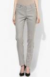 Van Heusen Grey Solid Chinos women