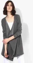 Van Heusen Grey Solid Shrug women