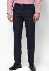 Van Heusen Navy Blue Slim Fit Formal Trouser men