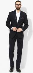 Van Heusen Navy Blue Slim Fit Single Breasted Party Suit men