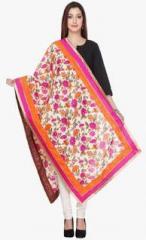 Varanga Multicoloured Printed Dupatta women