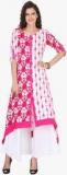 Varanga Pink Printed Kurta women