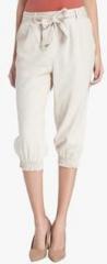 Vero Moda Beige Solid Capri women