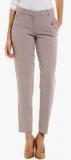 Vero Moda Beige Solid Regular Fit Chinos women