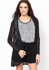 Vero Moda Black Full Sleeve Shrug women