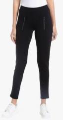 Vero Moda Black Solid Jeggings women