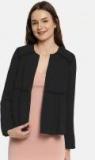 Vero Moda Black Solid Tailored Jacket Women