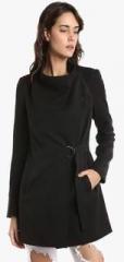 Vero Moda Black Solid Winter Jacket women