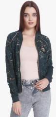 Vero Moda Green Solid Summer Jacket women