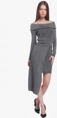 Vero Moda Grey Solid Skirt women