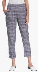 Vero Moda Multicoloured Checked Coloured Pants women