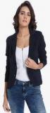 Vero Moda Navy Blue Solid Summer Jacket women