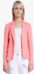 Vero Moda Pink Solid Blazer women