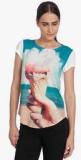 Vero Moda White Printed T Shirt women