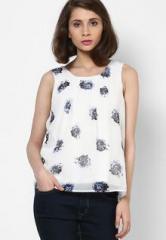 Vero Moda White Printed Top women