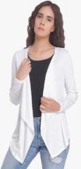 Vero Moda White Self Pattern Shrug women