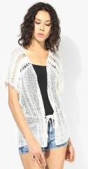 Vero Moda White Solid Shrug women