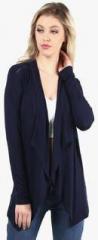 Vibe Navy Blue Viscose Shrug