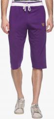 Vimal Jonney Purple Solid 3/4Ths men