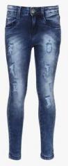 Vitamins Blue Regular Fit Jeans girls