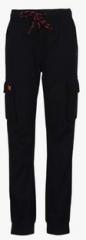 Vitamins Navy Blue Regular Fit Trouser boys