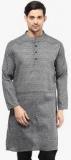 Vivid India Grey Printed Kurta Men