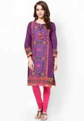 W Pink Solid Churidar women