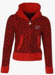 Waves Red Sweatshirt girls