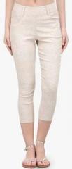 Westwood Beige Printed Capri women