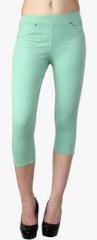 Westwood Green Solid Capri women