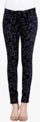 Westwood Navy Blue Printed Jegging women