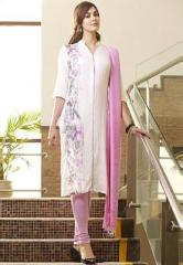 White Printed Kurta