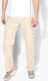 Wildcraft Beige Solid Trousers Men