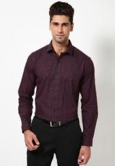 Wills Lifestyle Black Slim Fit Formal Shirt men